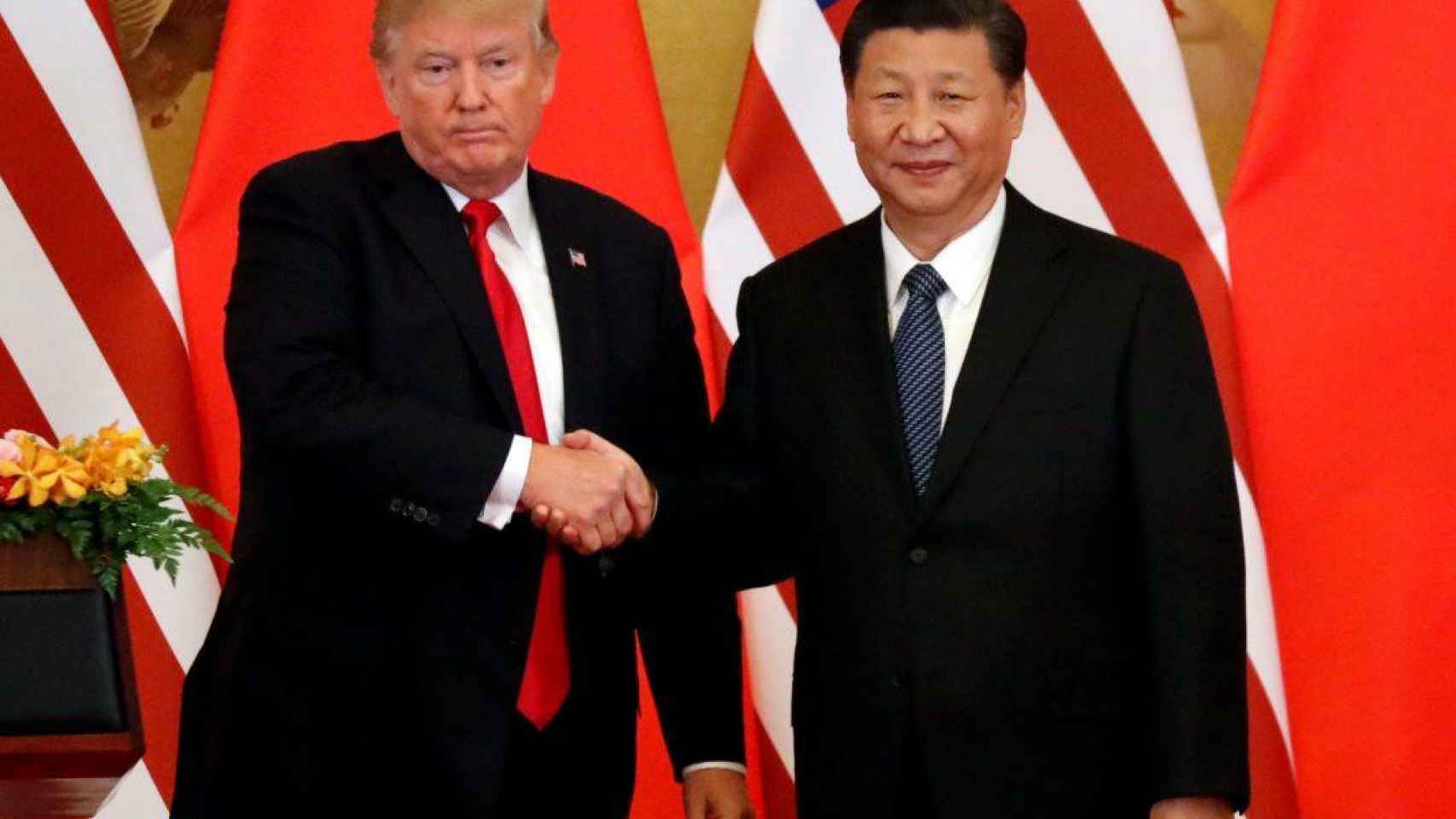 Imagen de archivo de Donald Trump y su homólogo chino, Xi Jinping. Economía / EFE