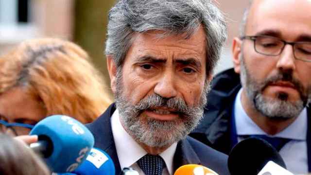 Carlos Lesmes, presidente del Tribunal Supremo al que Jueces por la Democrácia y los sindicatos han pedido su dimisión por el lío de las hipotecas y la banca / EFE