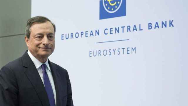 Mario Draghi presidente del BCE. El euríbor repunta por primera vez en un año y medio / EFE