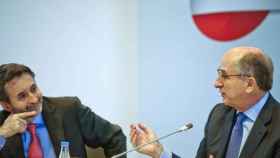 Antoni Brufau, presidente de Repsol, y Iosu Jon Imaz, consejero delegado (i)