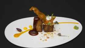 'Gastrimàrgia', el plato de Antonio Jiménez, de El Tastet del Reng, de Balaguer, con el que ha ganado el premio a la 'Tapa del año' en Sitges / CG