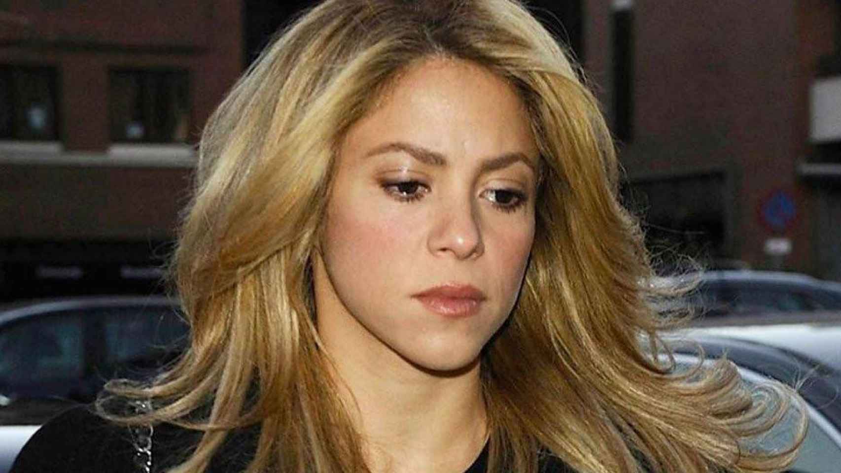 Primer plano de la cantante Shakira