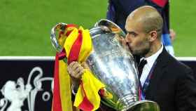 El Barça gana la Champions de Wembley con Guardiola / EFE