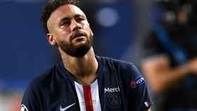 Neymar llorando tras perder la Champions ante el Bayern / REDES