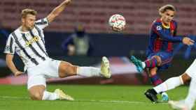 Griezmann volvió a ser irrelevante para el Barça ante la Juventus / FC BARCELONA