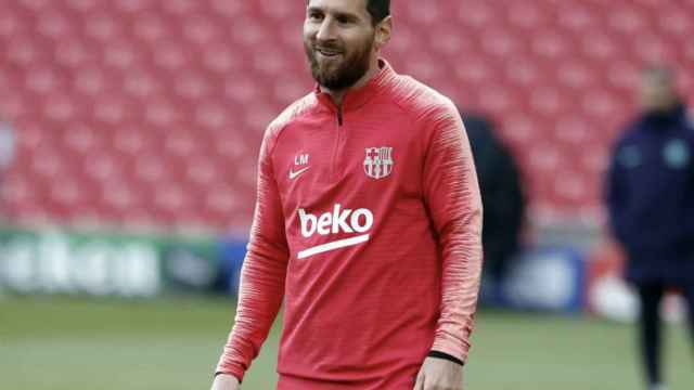 Messi tiene la Copa del Rey entre ceja y ceja