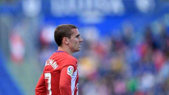 Antoine Griezmann en un partido del Atlético de Madrid / EFE