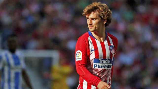 Una foto de Antoine Griezmann durante un partido con el Atlético de Madrid / Twitter