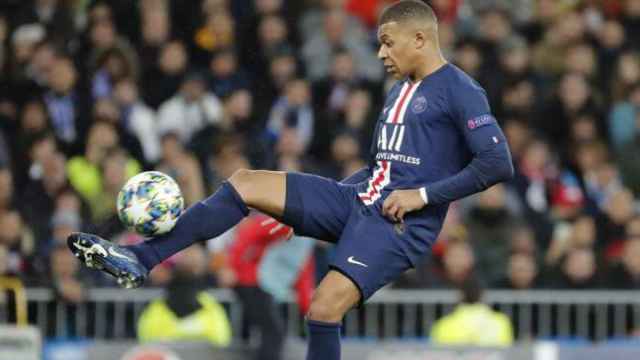 Kylian Mbappé en un partido con el PSG /REDES