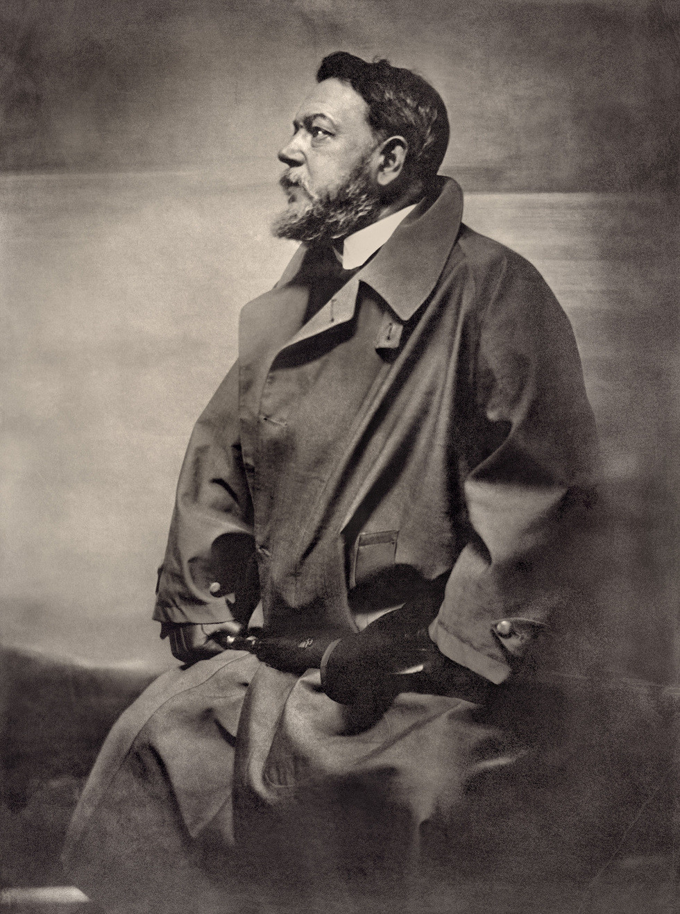 Joaquín Sorolla, retratado por la fotógrafa Gertrude Käsebier en Nueva York hacia 1909