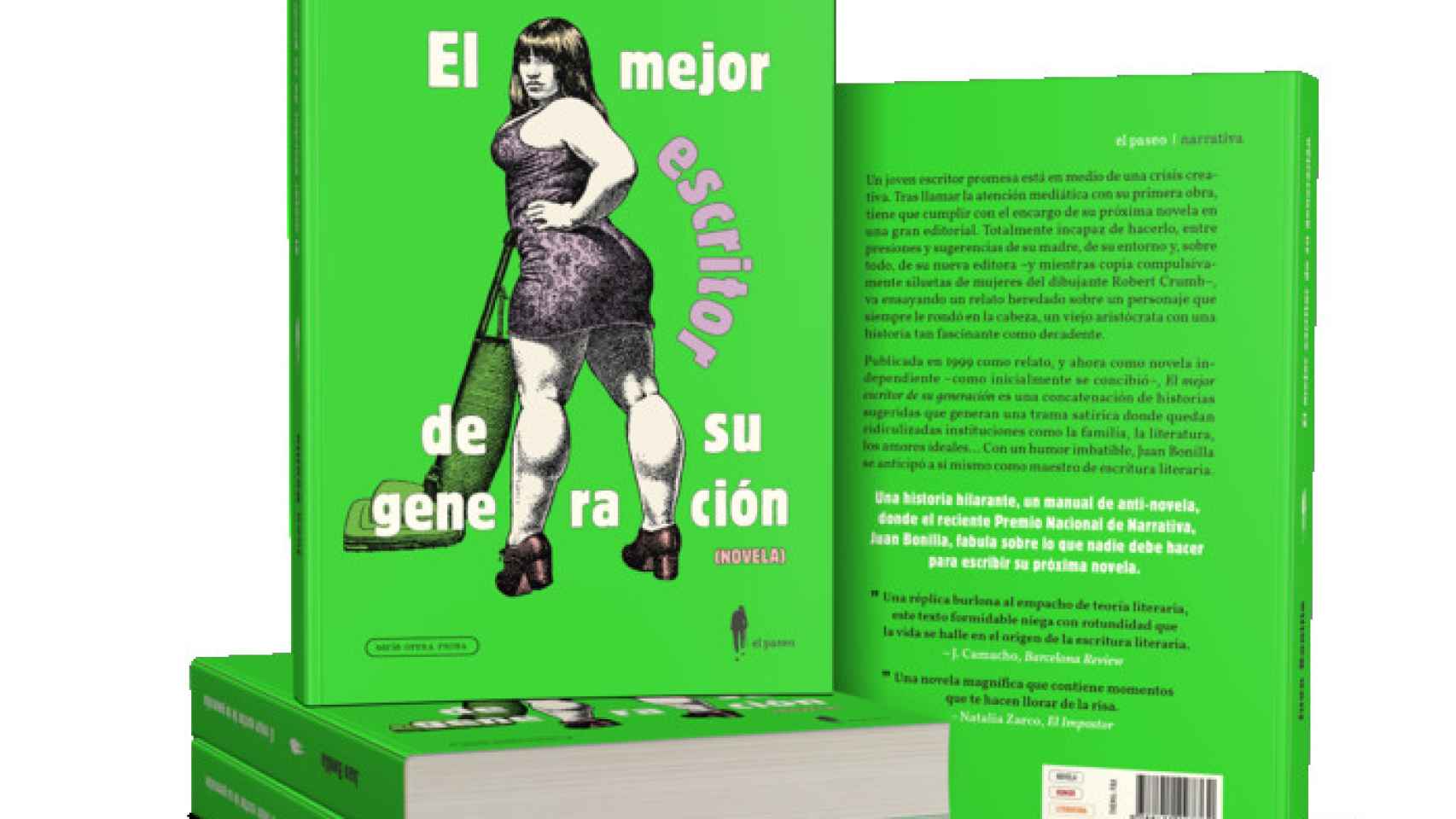 'El mejor escritor de su generación', de Juan Bonilla / EL PASEO EDITORIAL