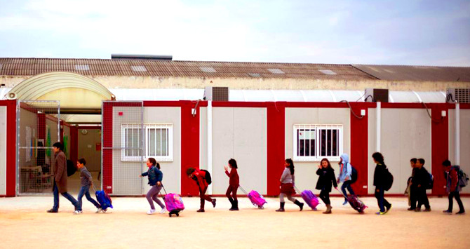 Cataluña tiene el récord de barracones escolares en la educación pública / CG
