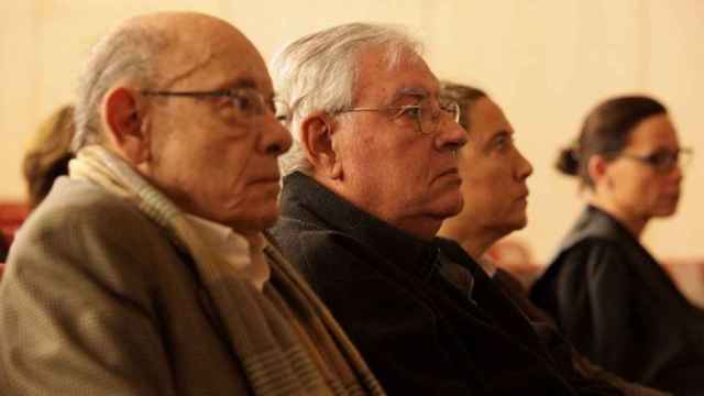 Fèlix Millet y Jordi Montull, durante el juicio por el 'caso Palau' / EFE