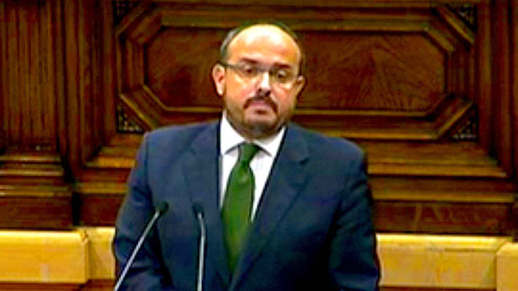 Alejandro Fernández Álvarez, portavoz del PPC en el Parlamento de Cataluña / CG