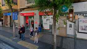 Oficina del Banco Santander en Lleida / GOOGLE STREET VIEW