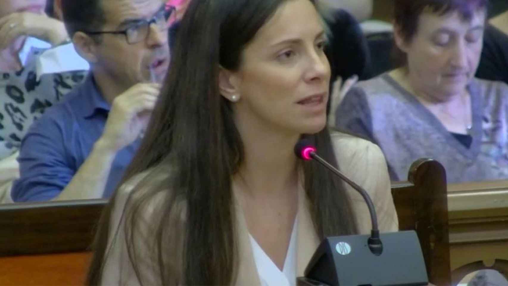 Rosa Peral, durante su declaración en la Audiencia de Barcelona / EFE