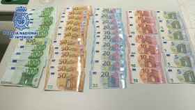 Dinero requisado por la Policía por un fraude en las pensiones / EUROPA PRESS