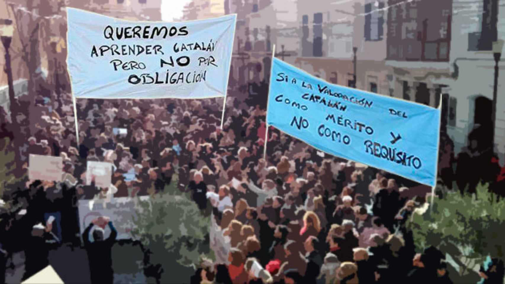 Protesta en Baleares por el decreto que obligará a los médicos a tener conocimientos de catalán / CG