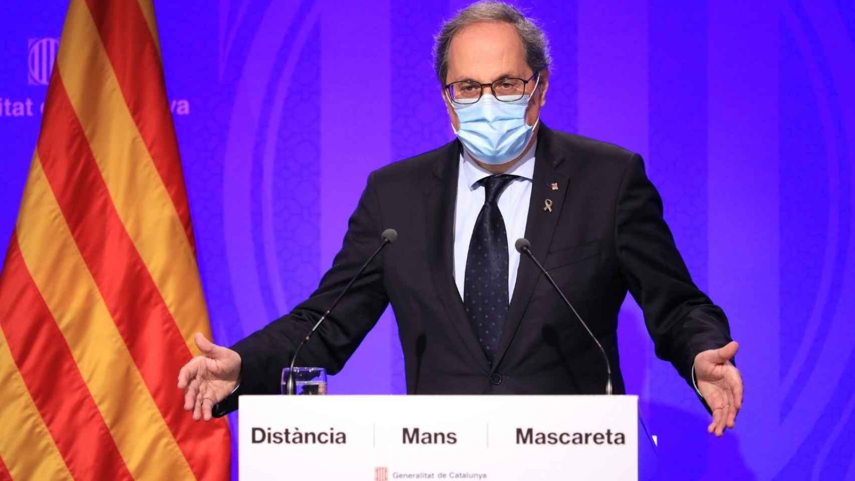 El presidente de la Generalitat de Cataluña, Quim Torra / EP