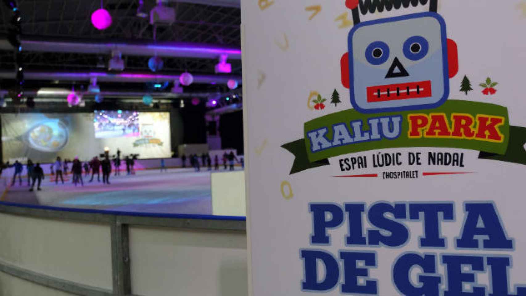 El Kaliu Park tenía como principal reclamo la pista de hielo de patinaje / CG