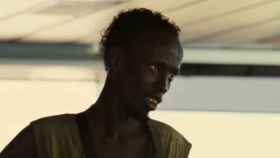 El actor Barkhad Abdi, en un momento de la película 'Captain Phillips'