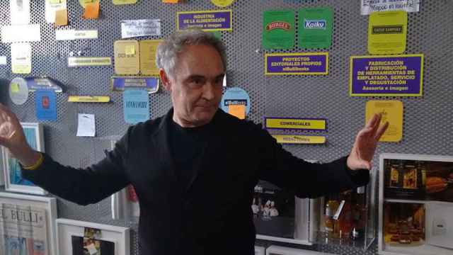 Ferran Adrià en elBulliLab, el espacio donde desarrolla sus proyectos a través de elBullifoundation.