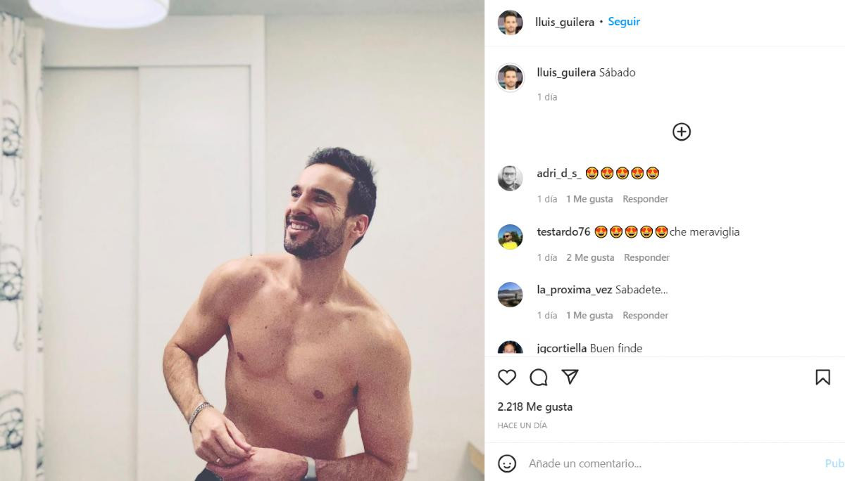 Lluís Guilera en Instagram