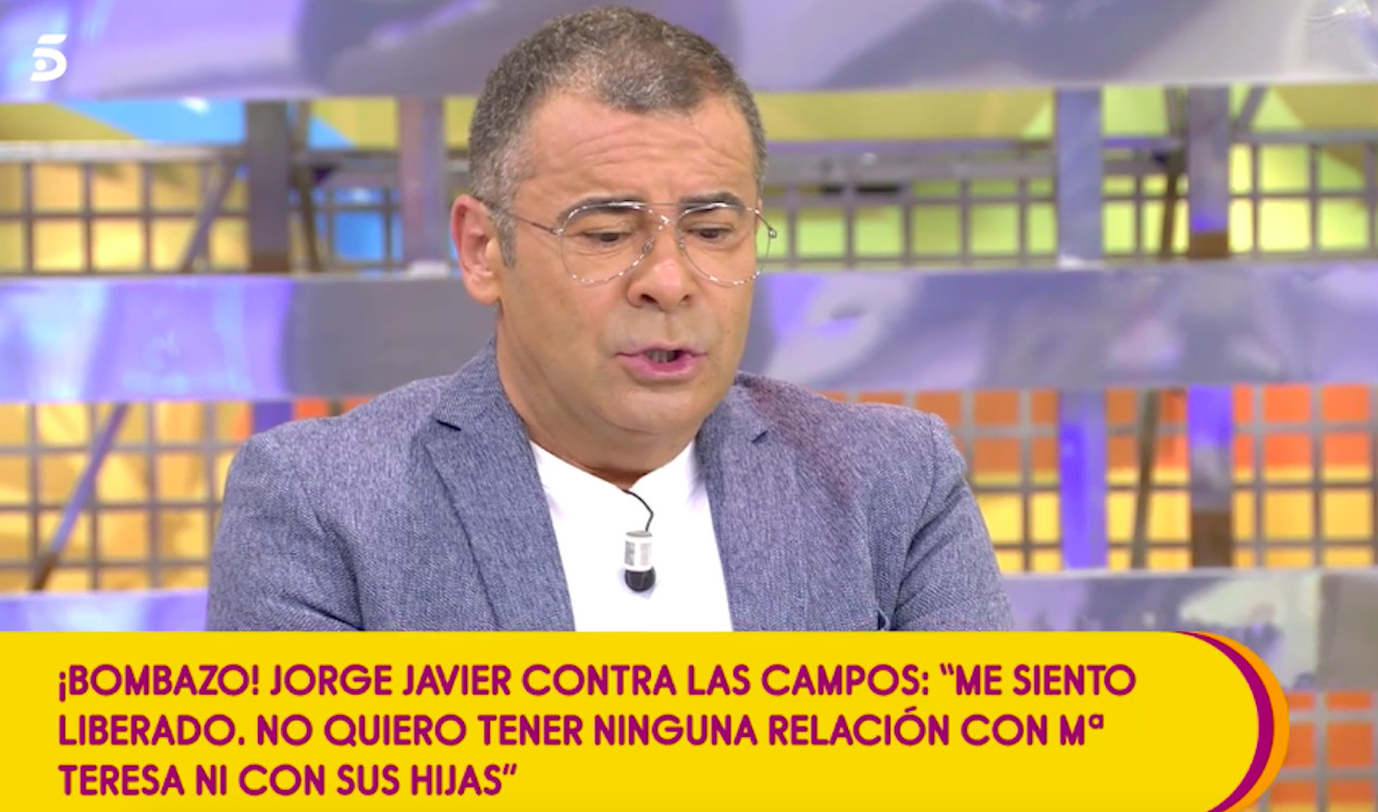Jorge Javier recuerda su peor momento al lado de María Teresa Campos / MEDIASET
