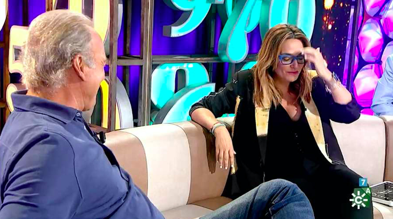Bertín Osborne emociona a Toñi Moreno hablando de su hijo Kike / CANAL SUR TV