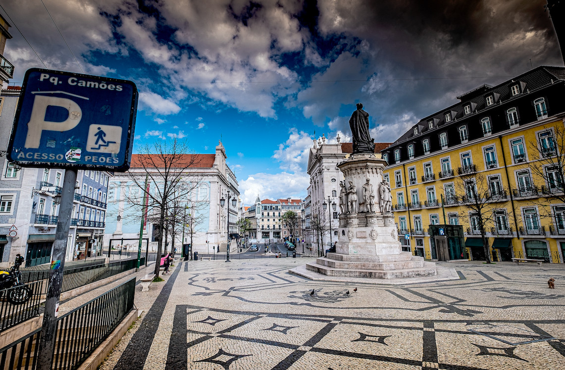 Una insólita imagen de la ciudad de Lisboa durante la crisis del coronavirus / AGENCIAS