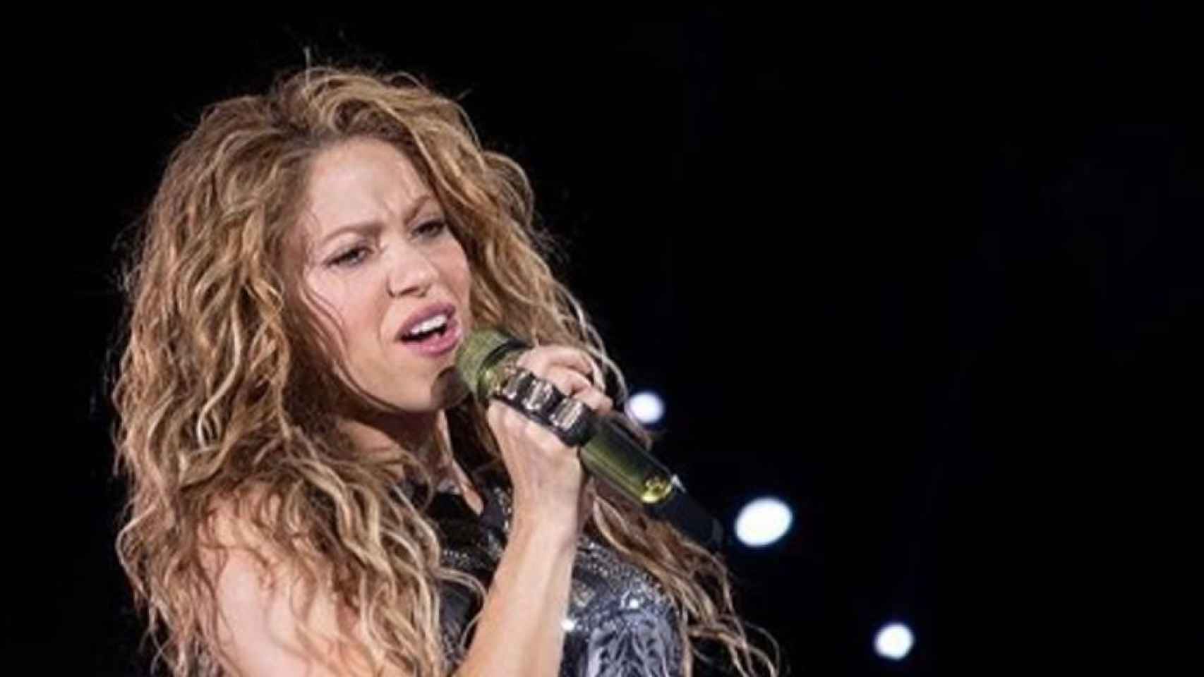 Foto de Shakira en pleno concierto / Instagram