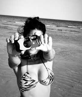 Lorena Castell posando en bikini / REDES