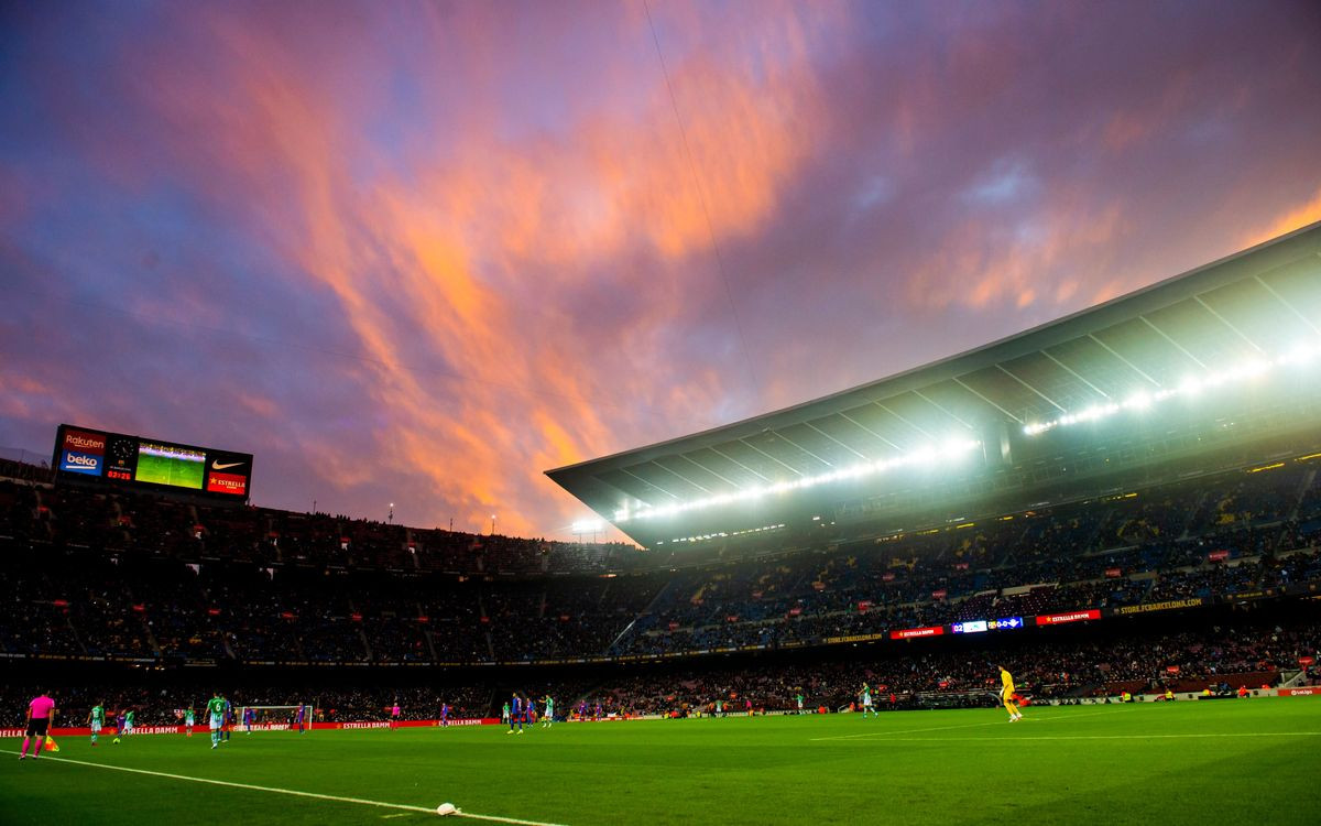 Imagen del Camp Nou, estadio Barça, lleno / FCB