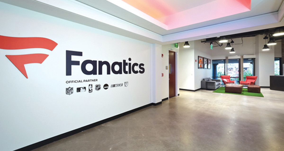 Una de las oficinas de Fanatics, el nuevo socio del Barça / Redes