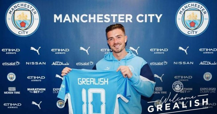 Grealish, nuevo jugador del City / Manchester City