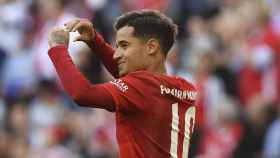 Philippe Coutinho celebra un gol con el Bayern de Múnich / EFE