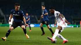 Mendy marcó el gol del Madrid en Atalanta / RM