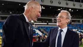 Zinedine Zidane y Florentino Pérez /REDES