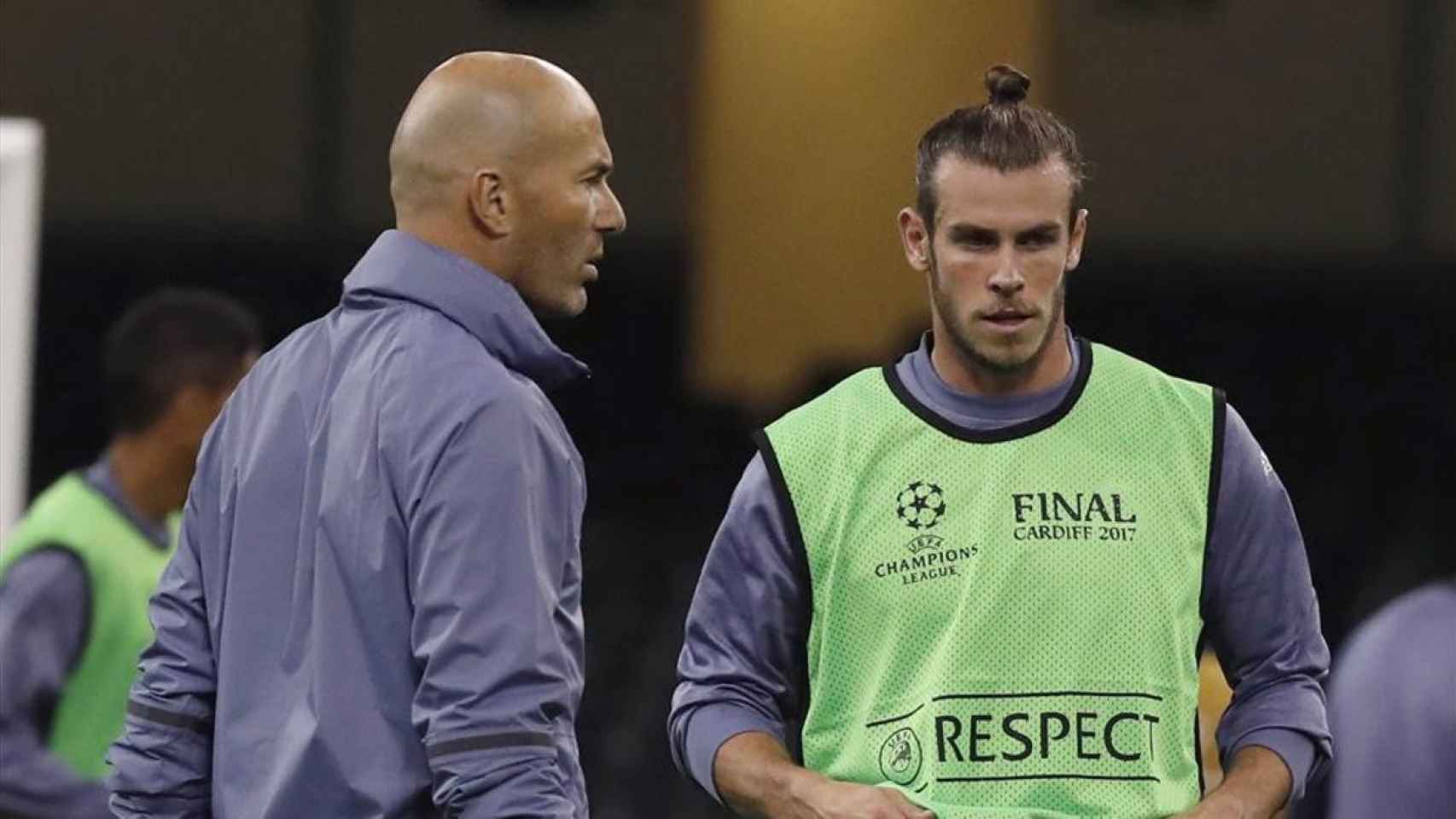 Zinedine Zidane y Gareth Bale /REDES