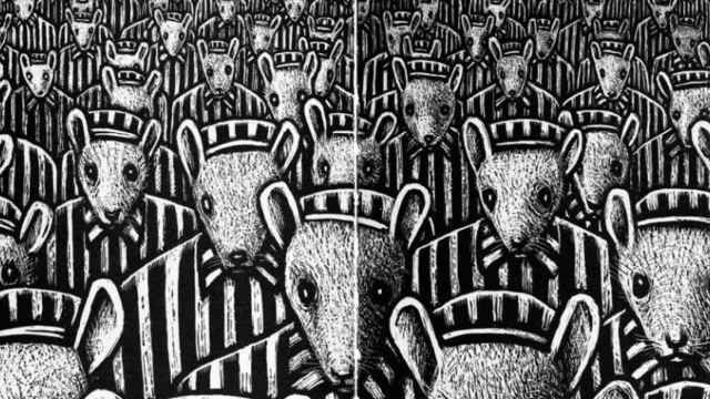 Una ilustración de 'Maus', de Art Spiegelman