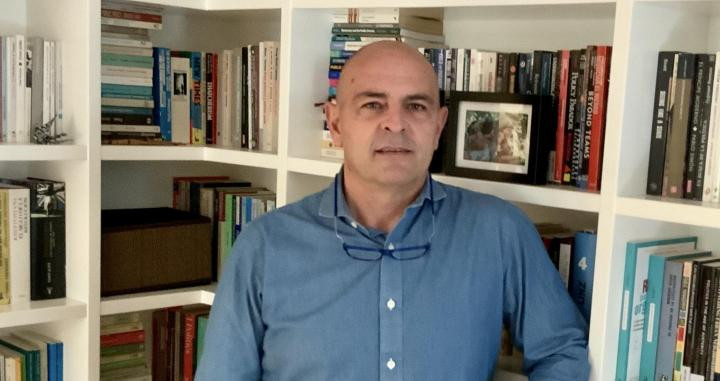 El politólogo Joaquim Brugué, en la entrevista con 'Crónica Global'