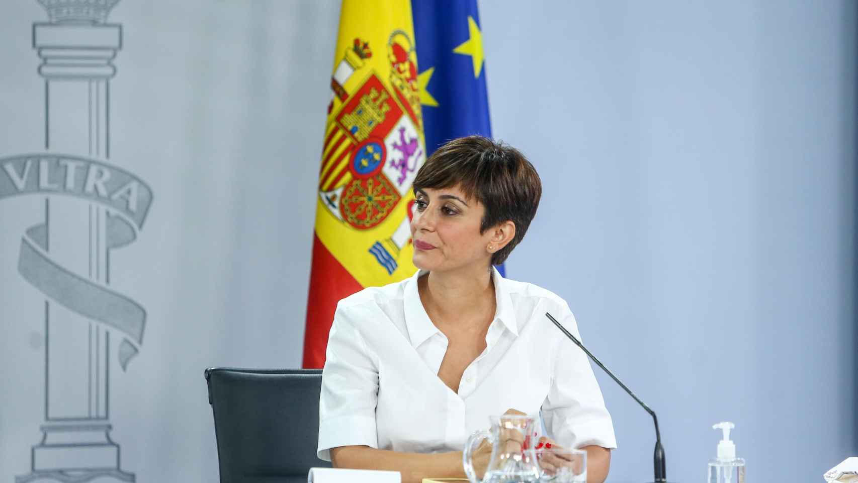 La ministra Portavoz, Isabel Rodríguez, en una rueda de prensa tras una reunión del Consejo de Ministros en Moncloa / EUROPA PRESS