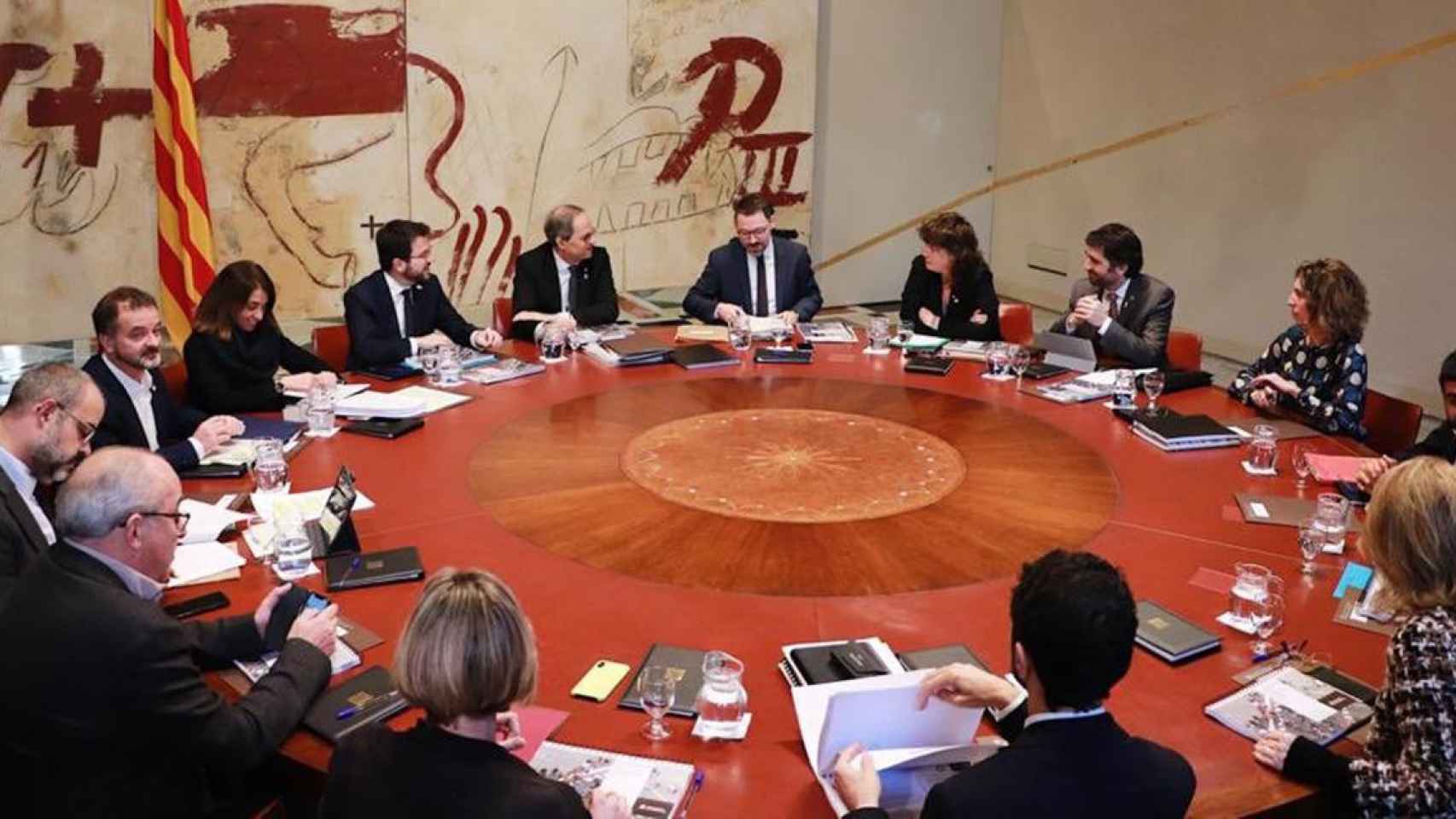 Reunión del gobierno catalán / GENCAT