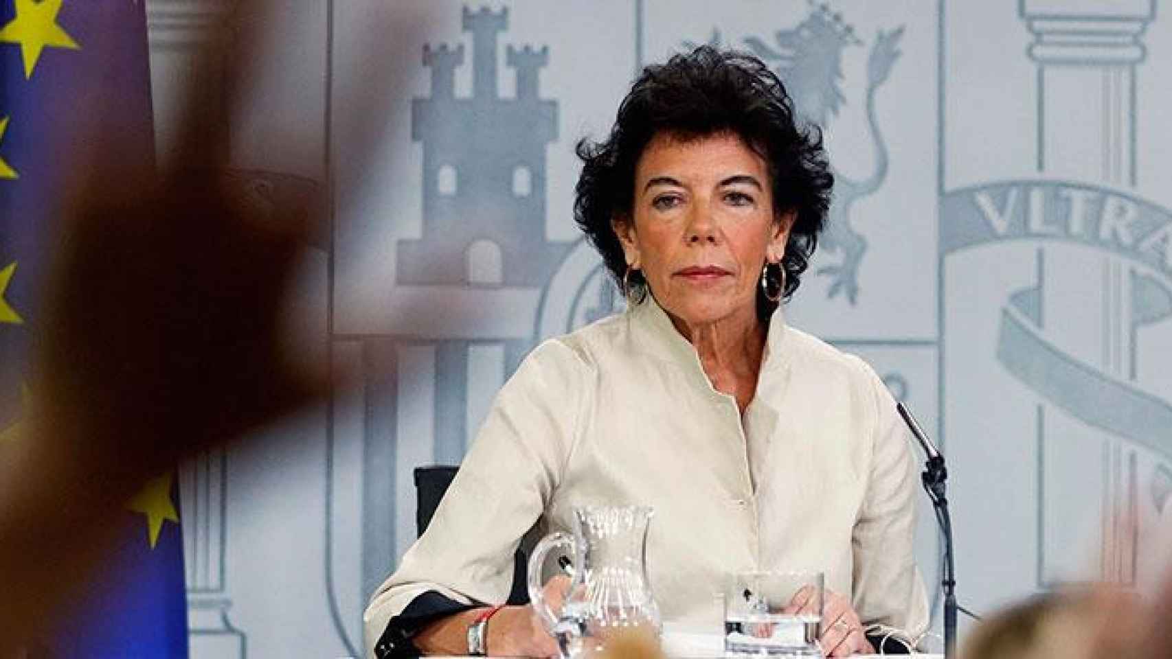 La portavoz del Gobierno, Isabel Celaá / EFE