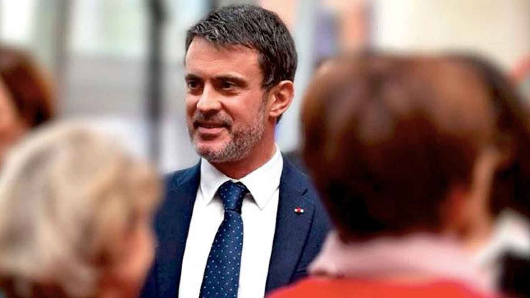 El exprimer ministro de Francia, Manuel Valls, en París / CG