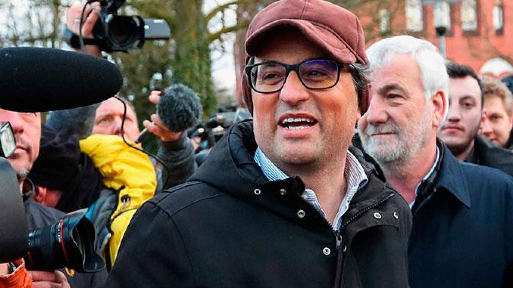 Torra acepta la nominación, pero considera a Puigdemont president legítimo