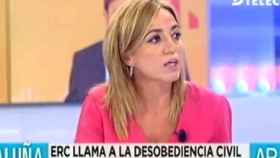 La ex ministra Carme Chacón, entrevistada en 'El programa de Ana Rosa'