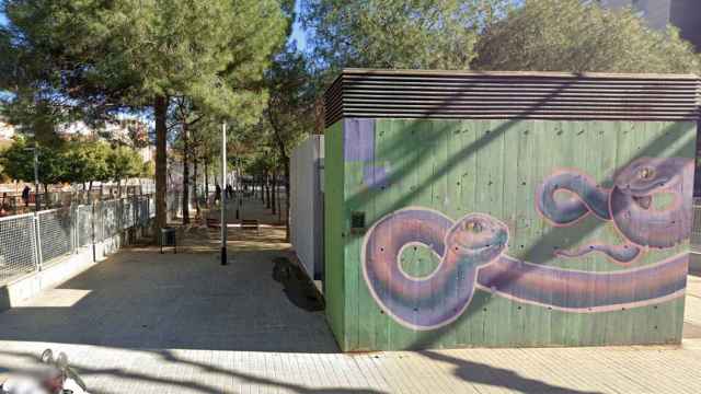 El parque de la Serpiente de L'Hospitalet, donde tuvo lugar el crimen / GOOGLE