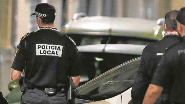Agentes de la policía local de Alicante / EFE