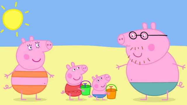 Imagen de los principales personajes de la serie británica 'Peppa Pig'. / CG